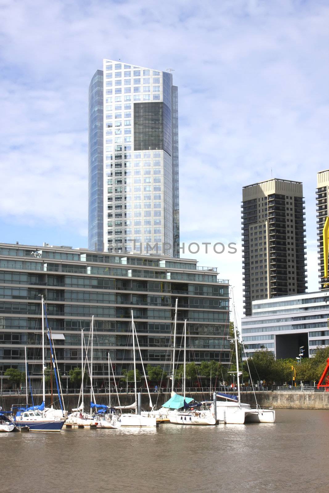 Skyscraper in Buenos Aires, Argentina.