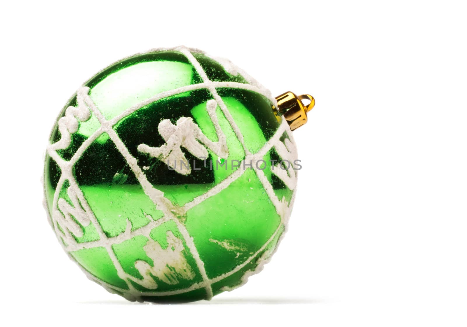 green decoration ball by petr_malyshev