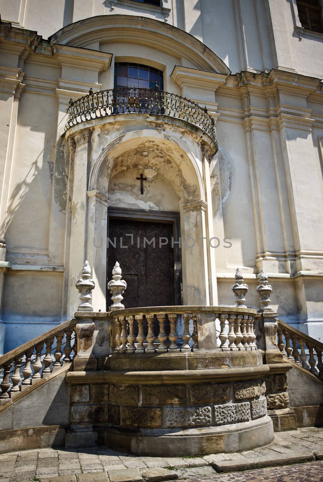 entrance to church by petr_malyshev