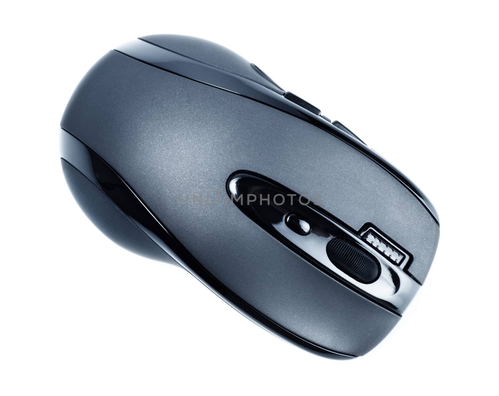 wireless computer mouse isolated on white background