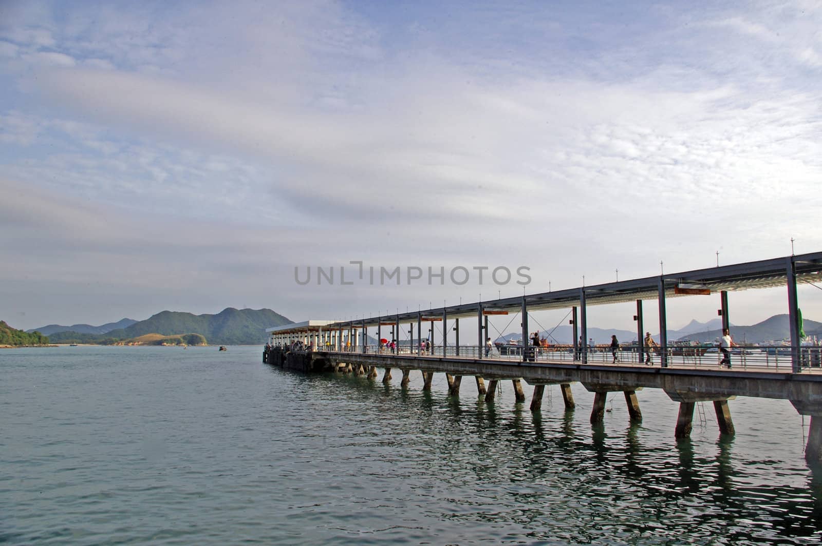 Sai Kung pier in Hong Kong by kawing921