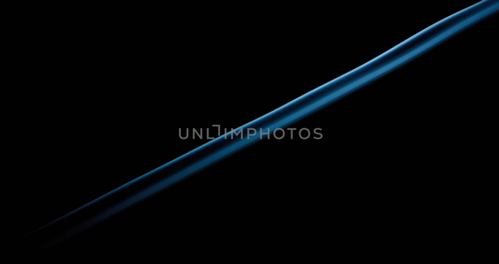 blue abstract smoke pattern on a black background