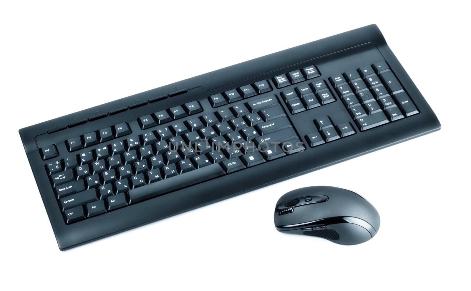 Wireless Mouse and Keyboard by petr_malyshev