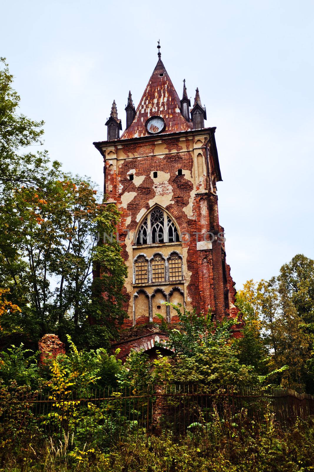 Old Gothic Tower by petr_malyshev