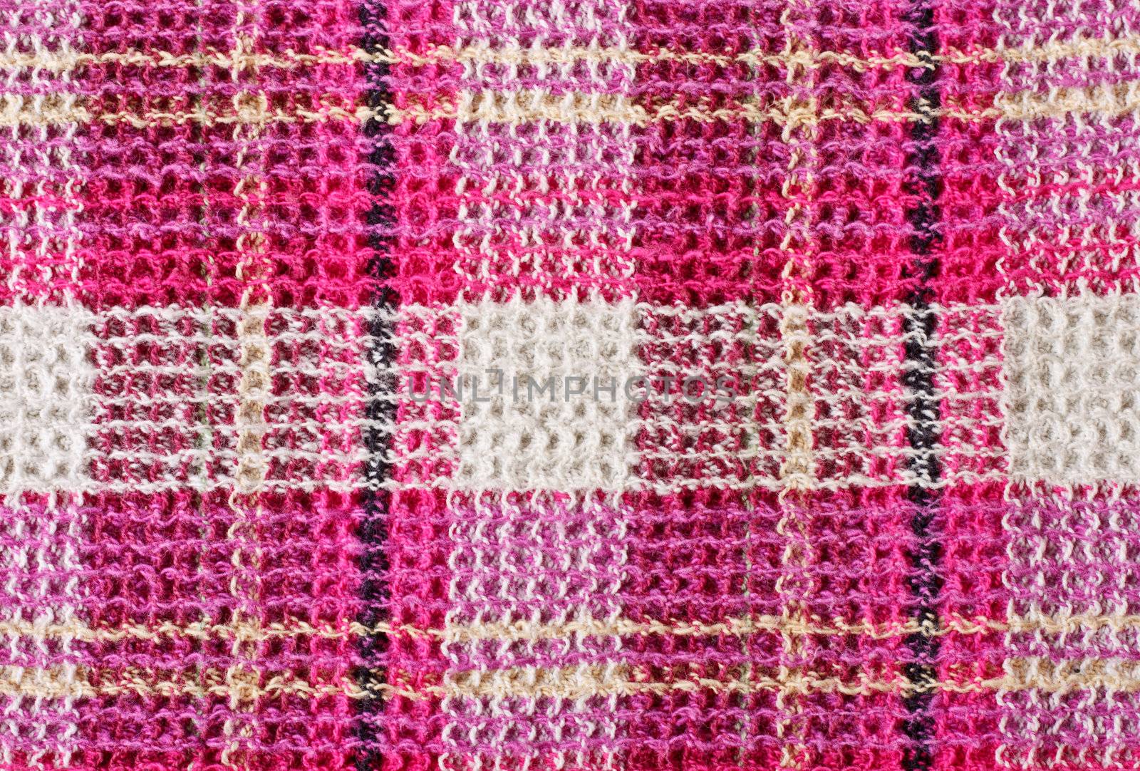 red and white grid pattern fabric texture