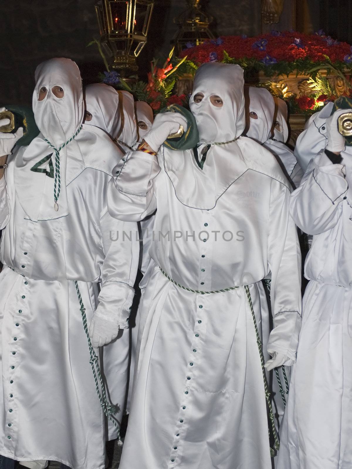 Nazarenes in a procession by angelsimon