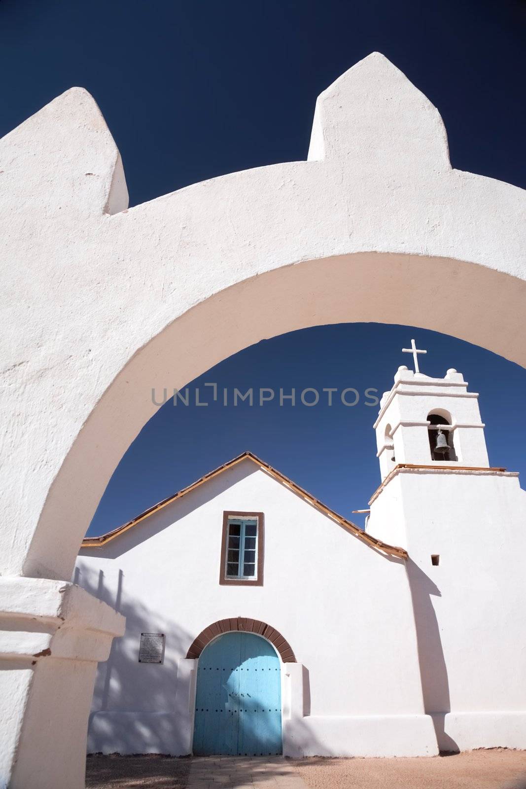 Church of San Pedro, a National Monument, San Pedro de Atacama, Chile