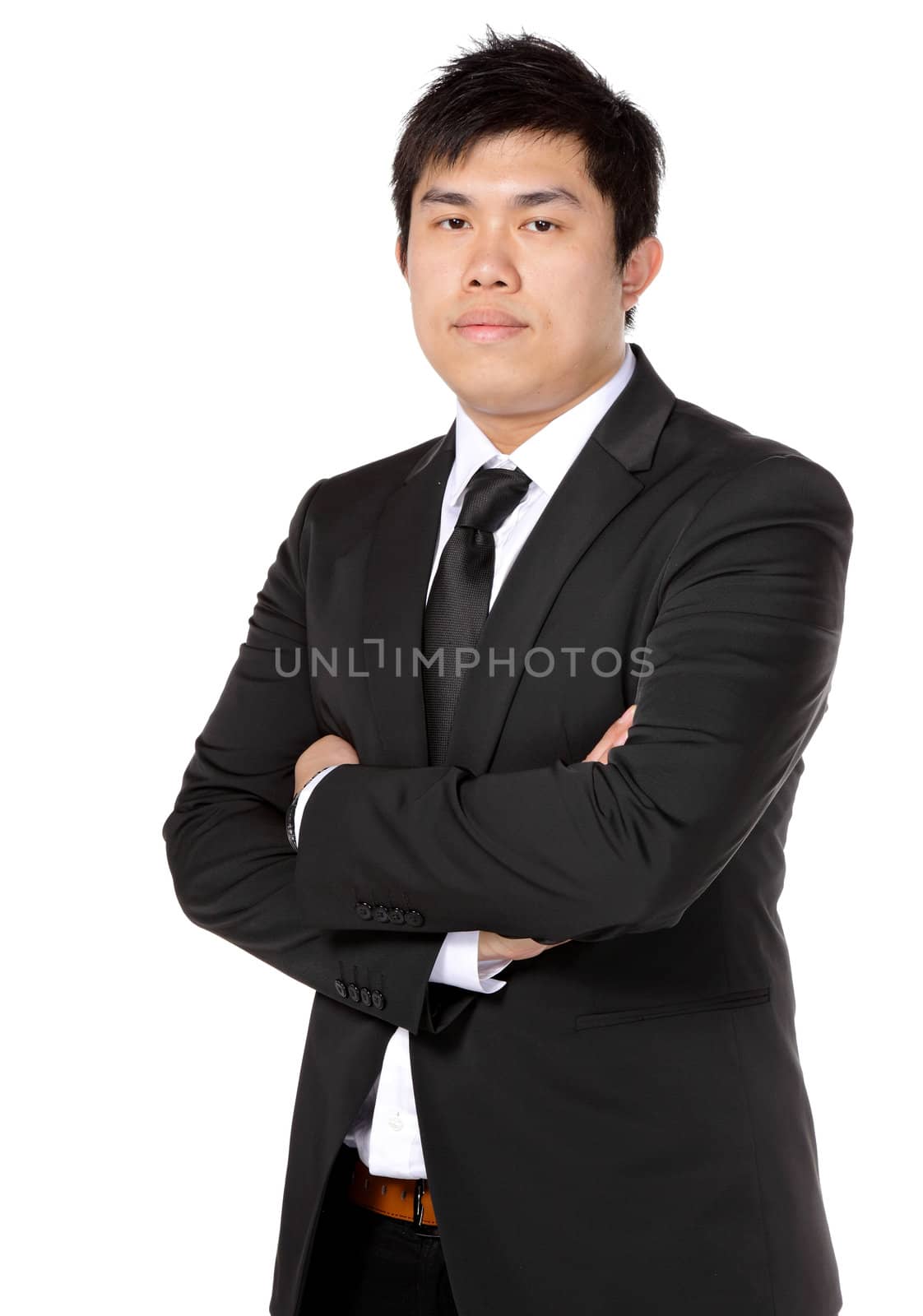 young asian business man