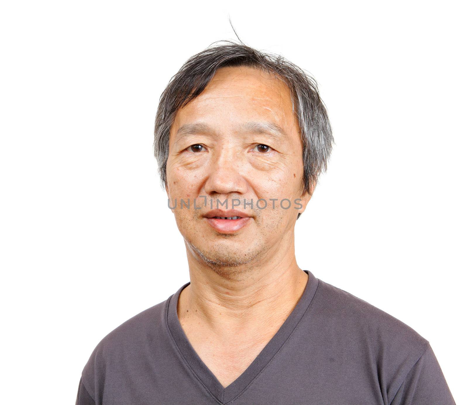 asian mature man