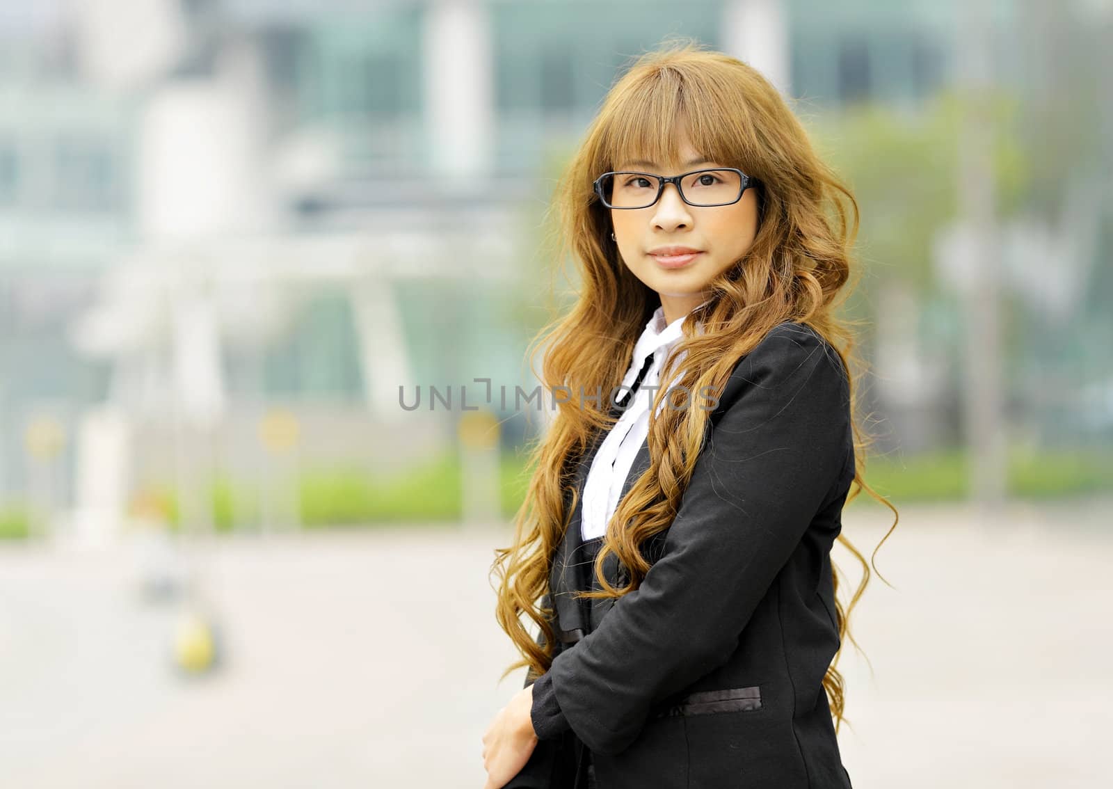 young asian businesswoman