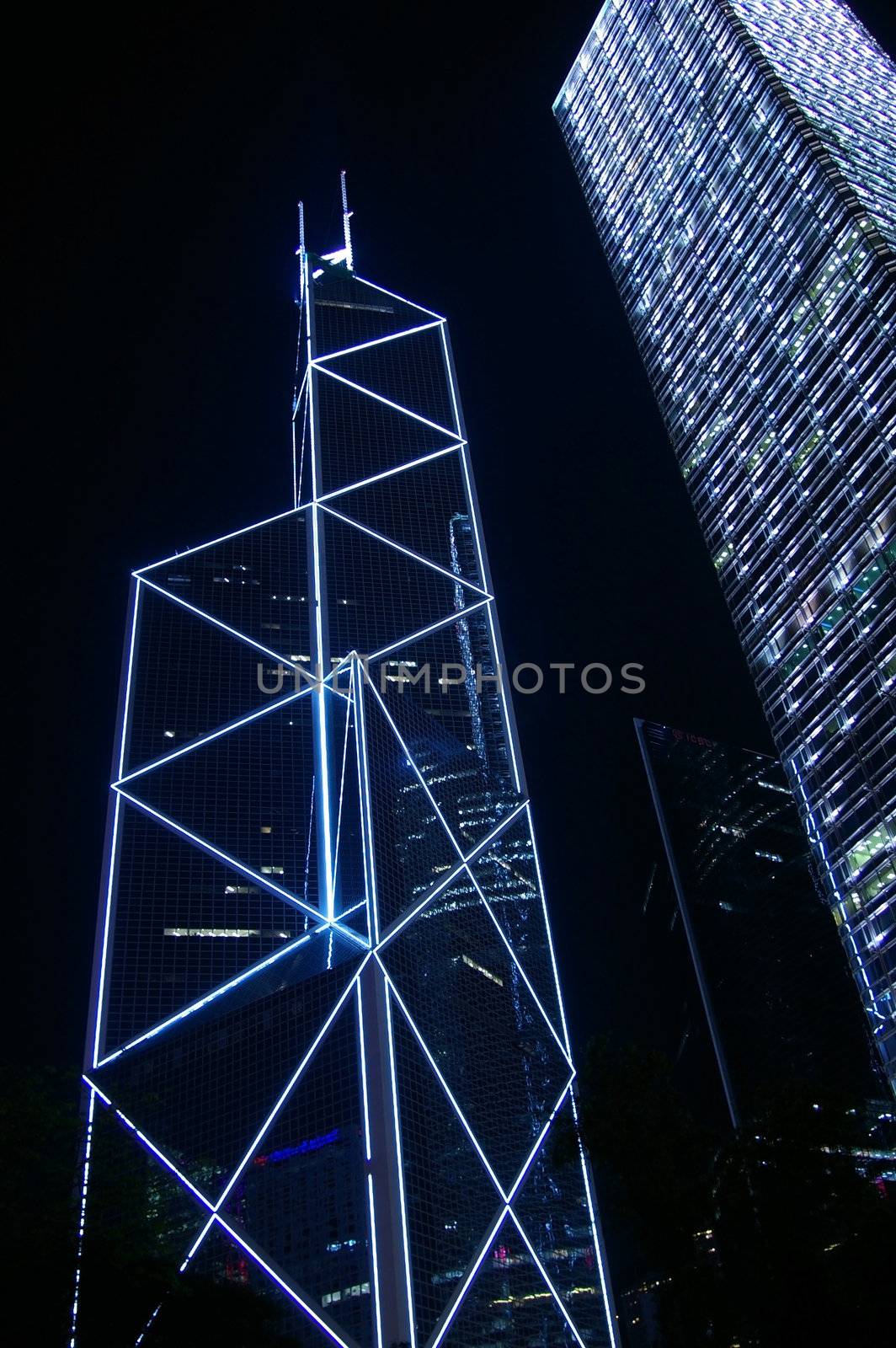 Offices at night