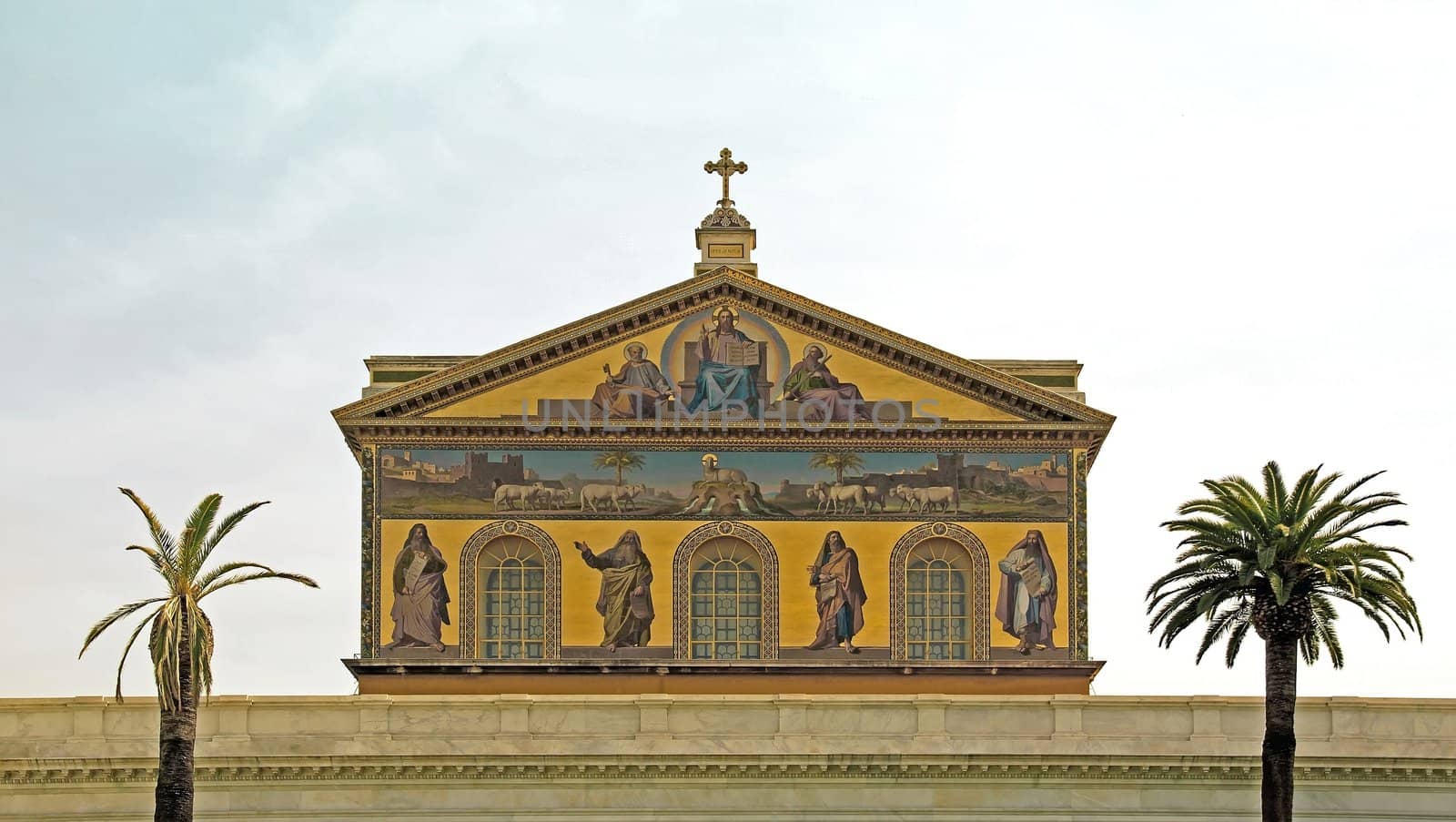 Basilica St Paul Outside the Walls  Rome Italy