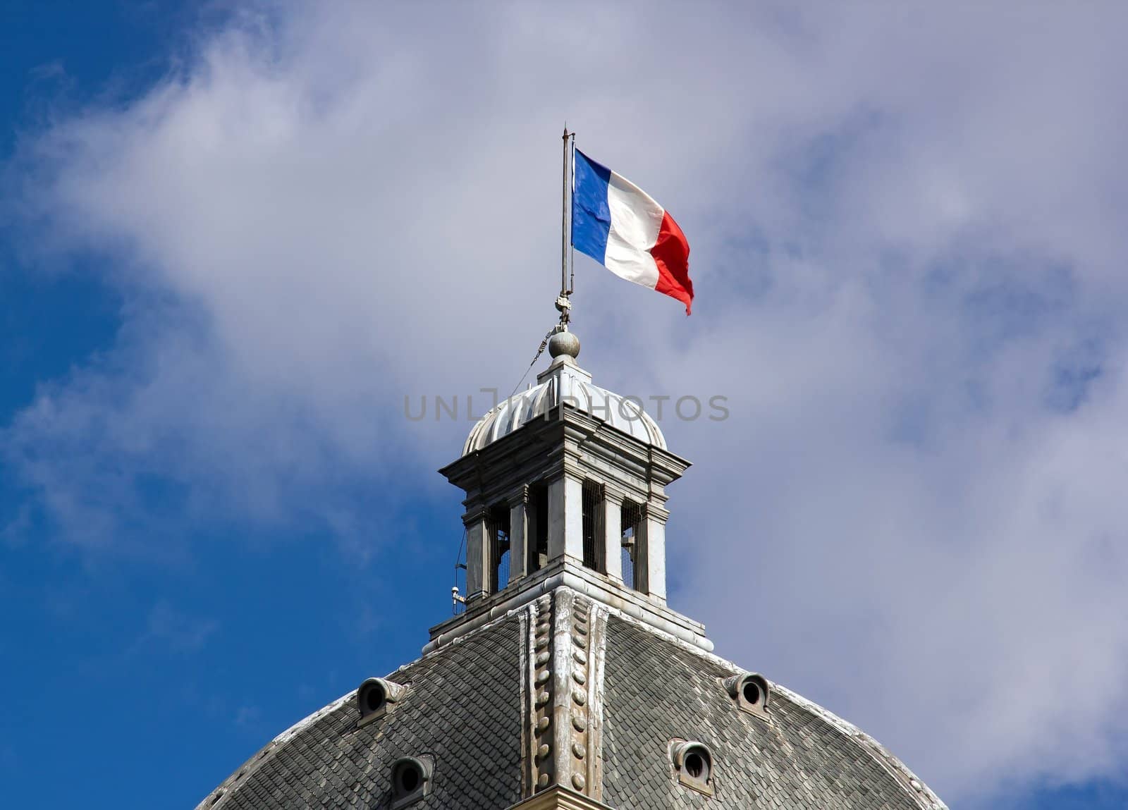 French flag on the Senate  Paris by neko92vl