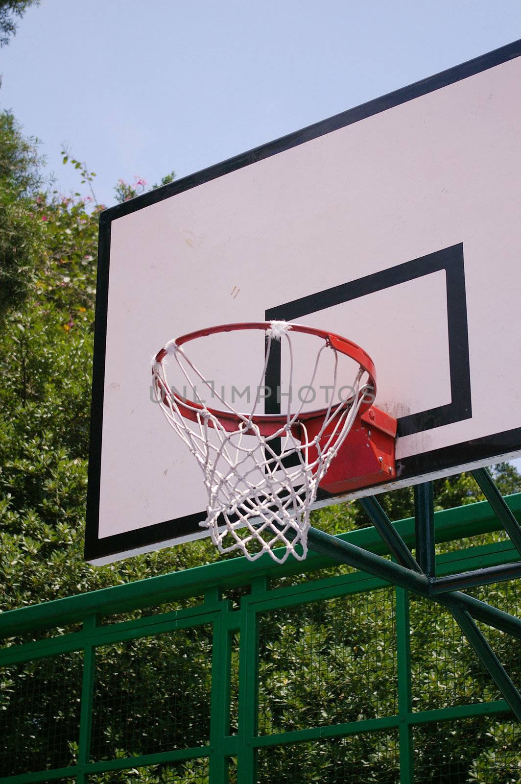 Basketball hoop by kawing921