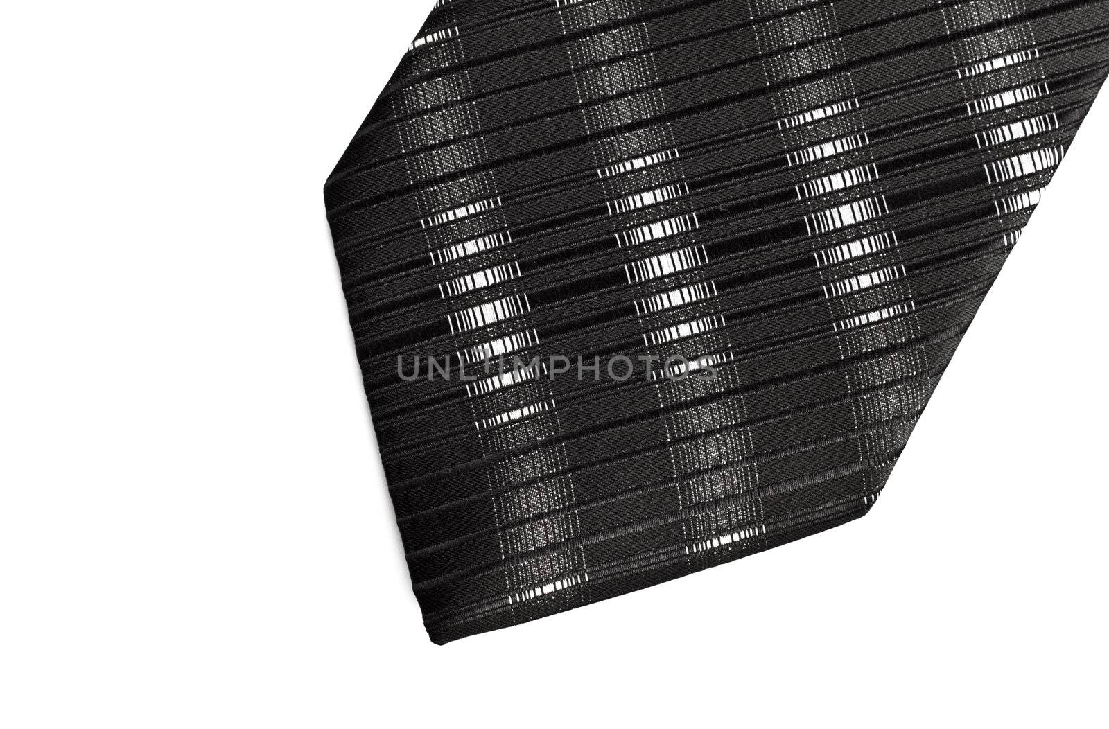 necktie part isolated on white