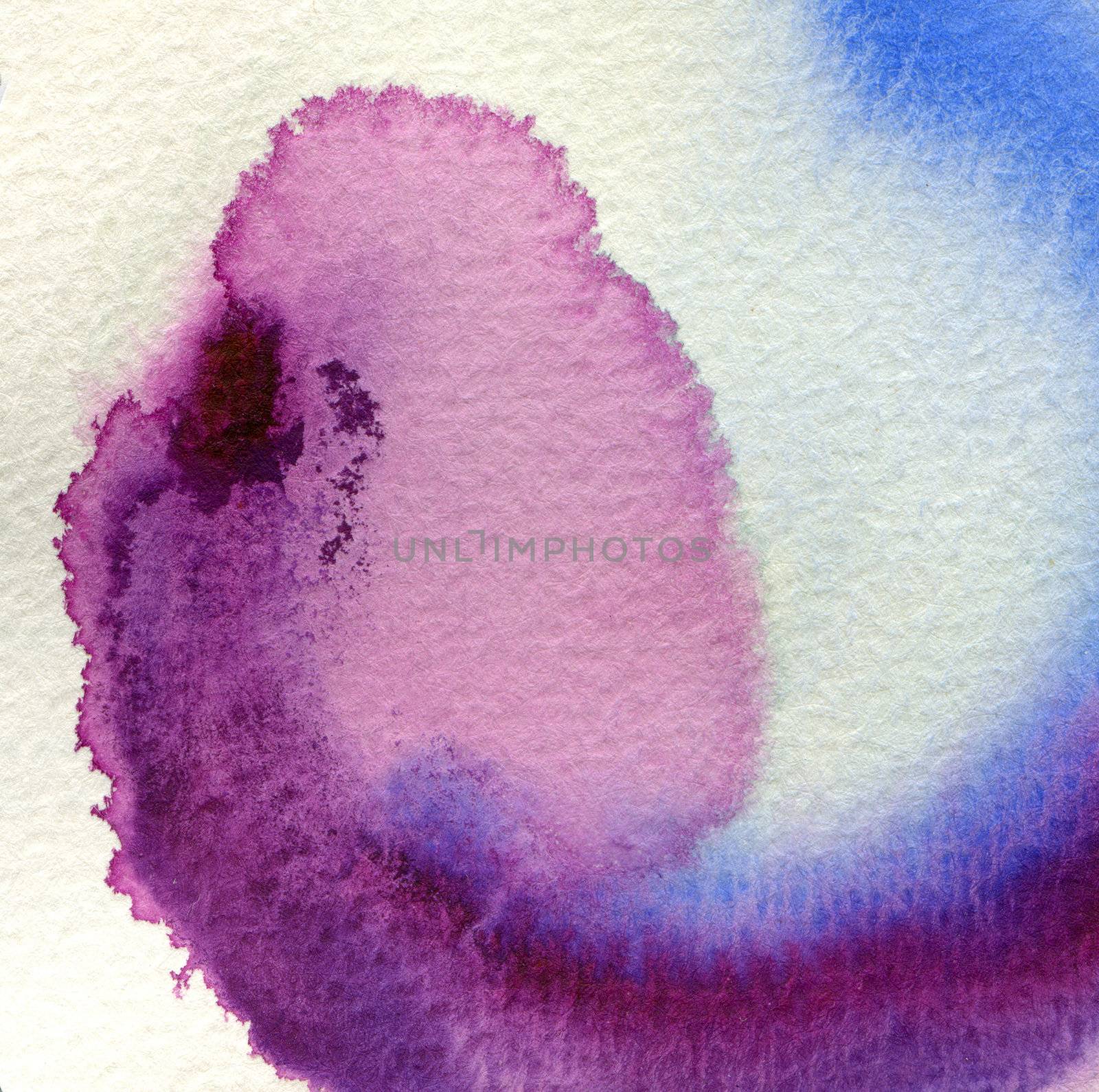 abstract watercolor painted background by rudchenko