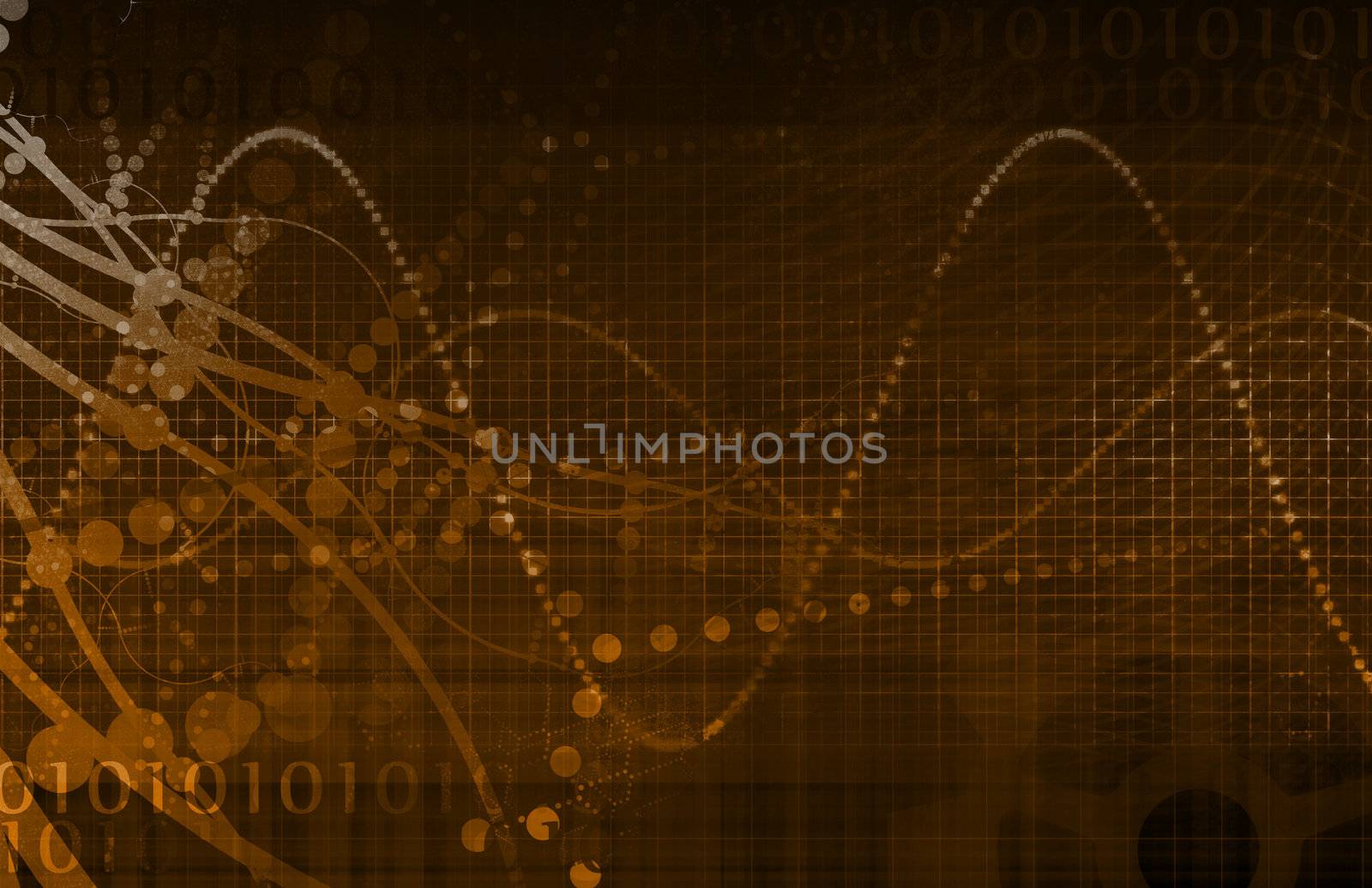 Security Network Data of the World Background