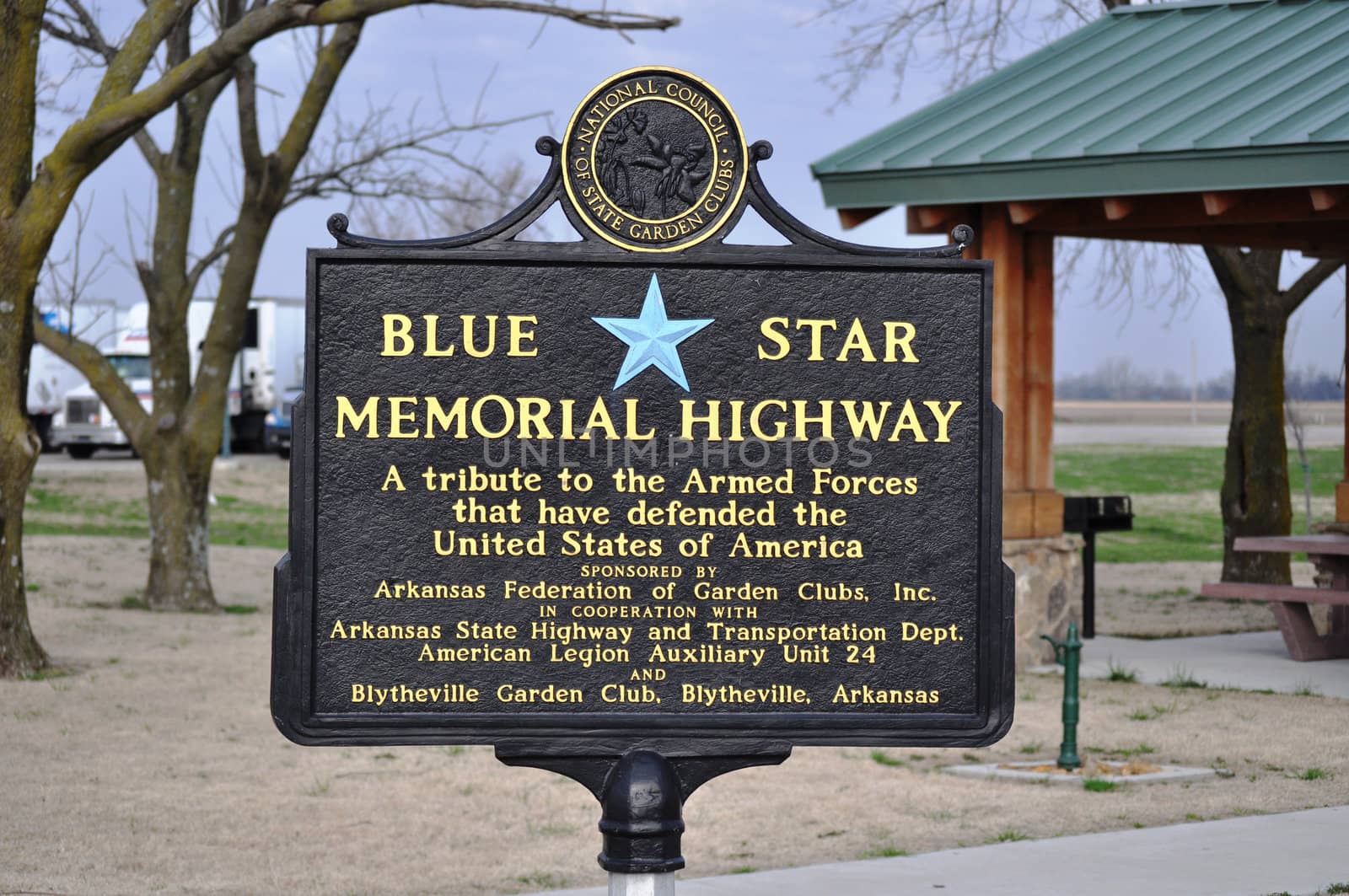 Sign Blue Star Memorial Highway by RefocusPhoto