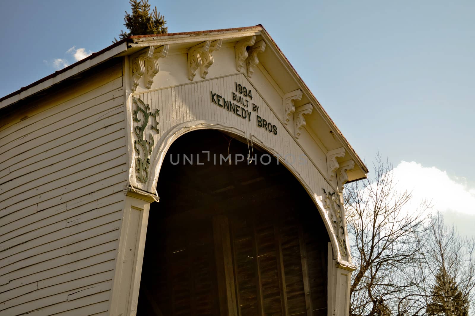 Kennedy Bros Covered Bridge Connersville Indiana 2 by RefocusPhoto