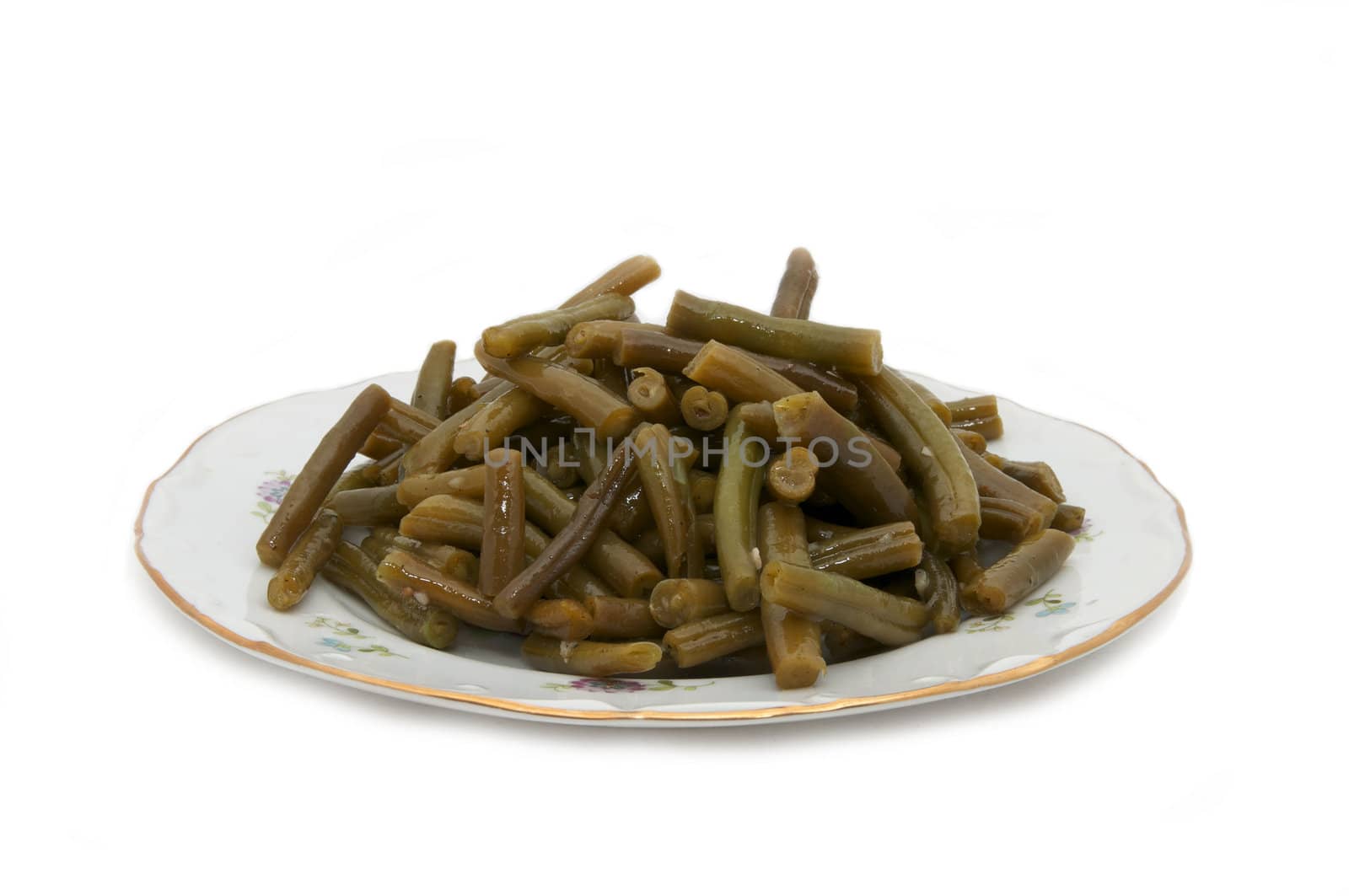 a plate of asparagus by Lester120
