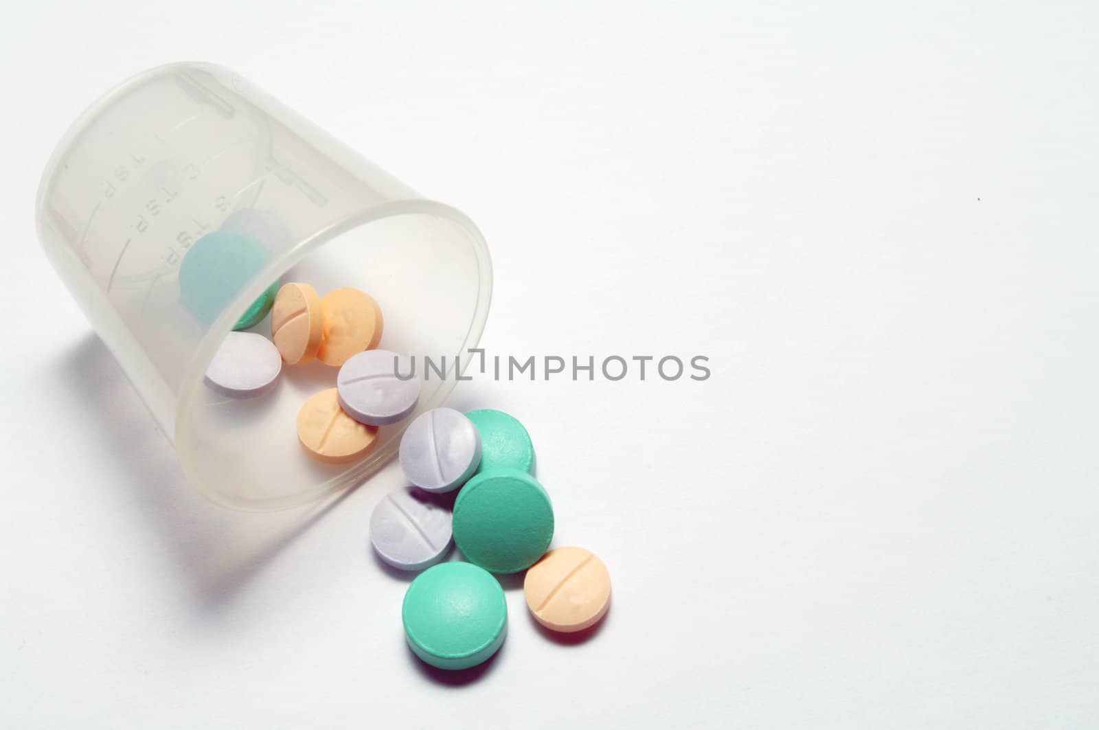Medication in a cup