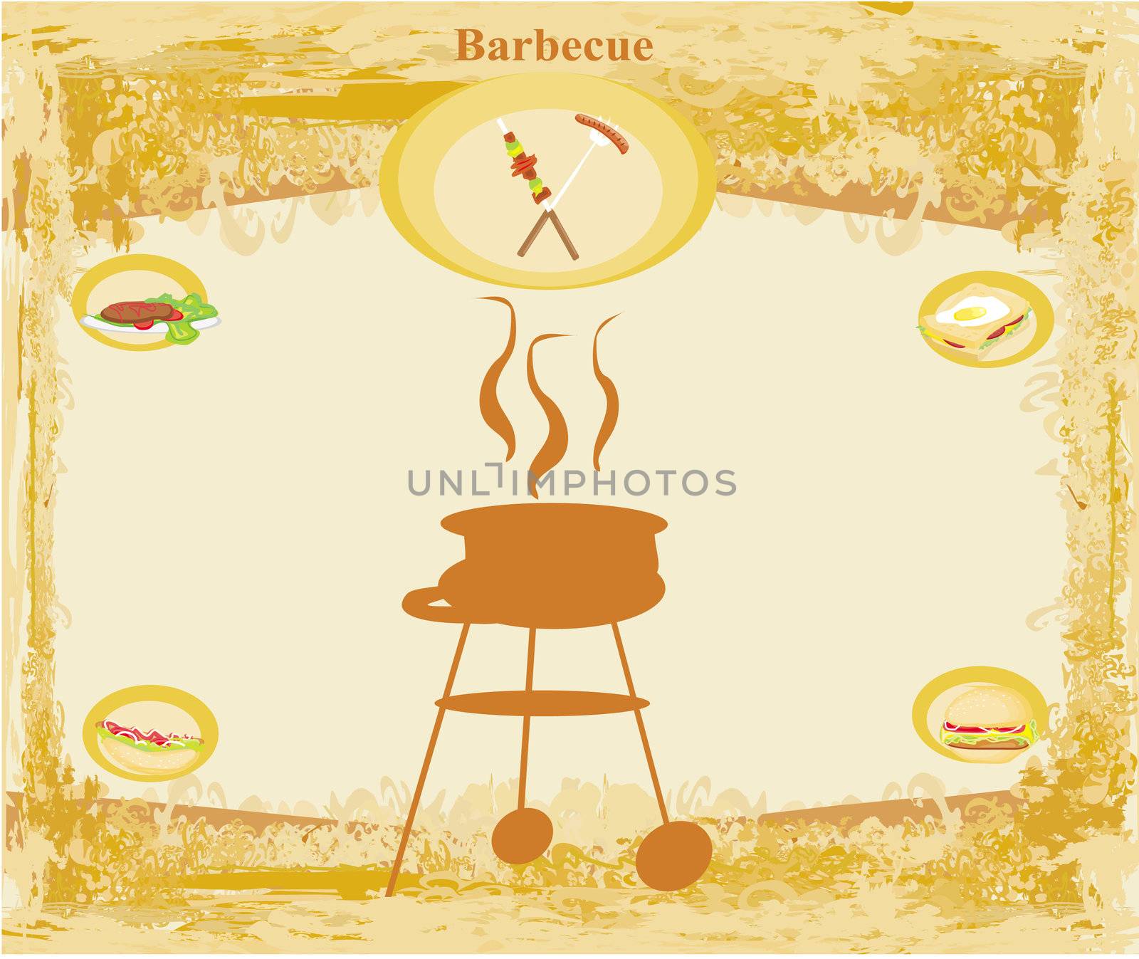 Barbecue Party Invitation by JackyBrown