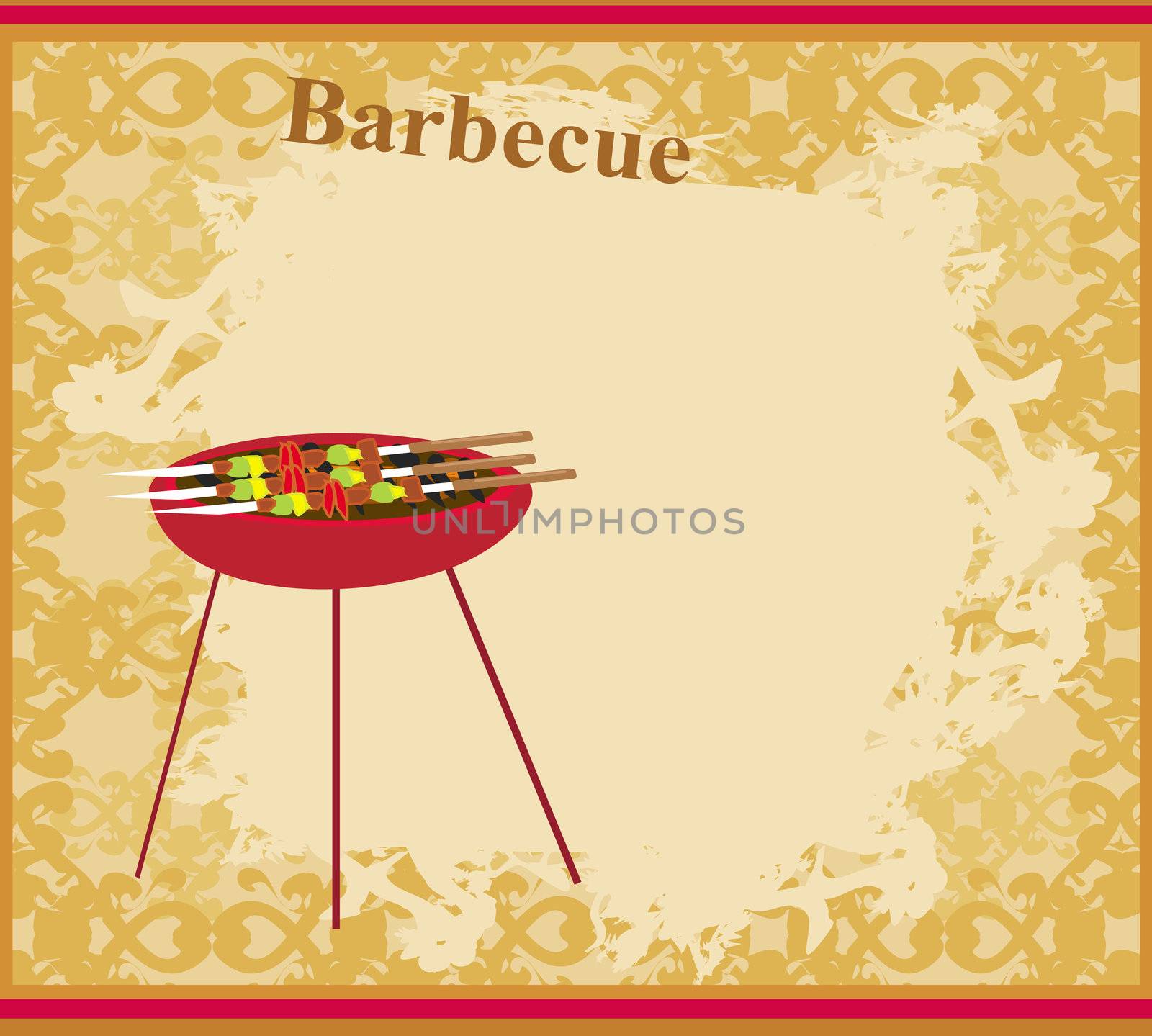 Barbecue Party Invitation by JackyBrown