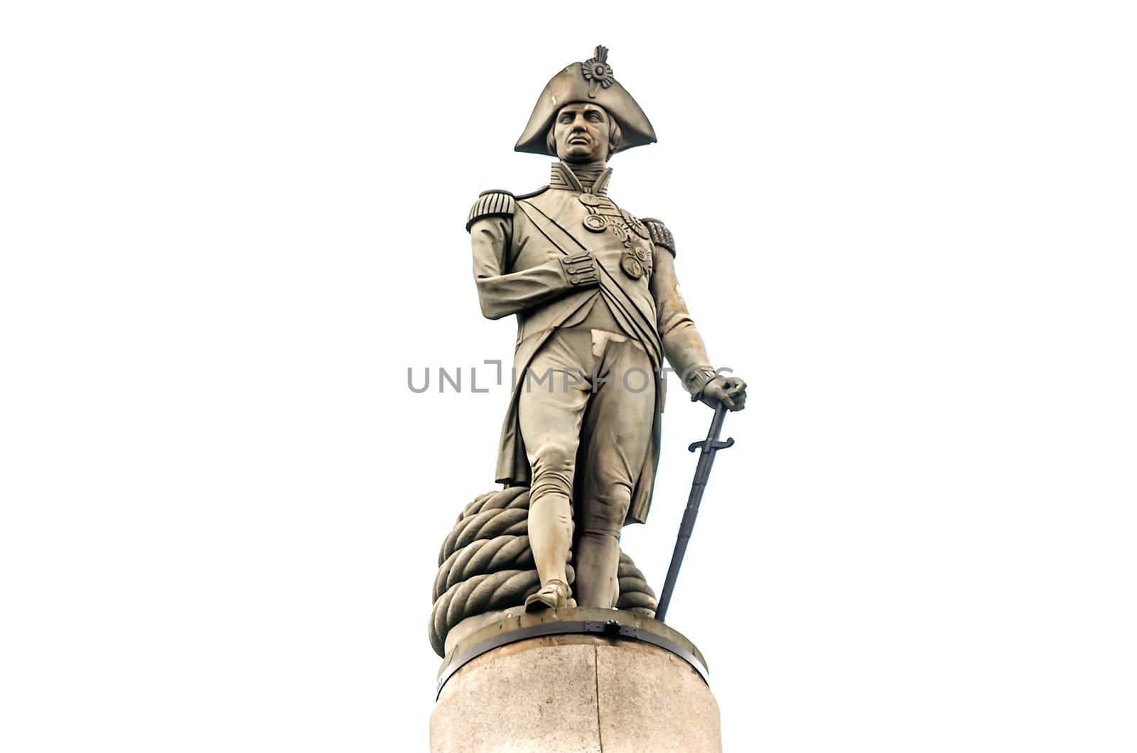 Nelson Statue at Trafalgar Square, London, UK by marcorubino