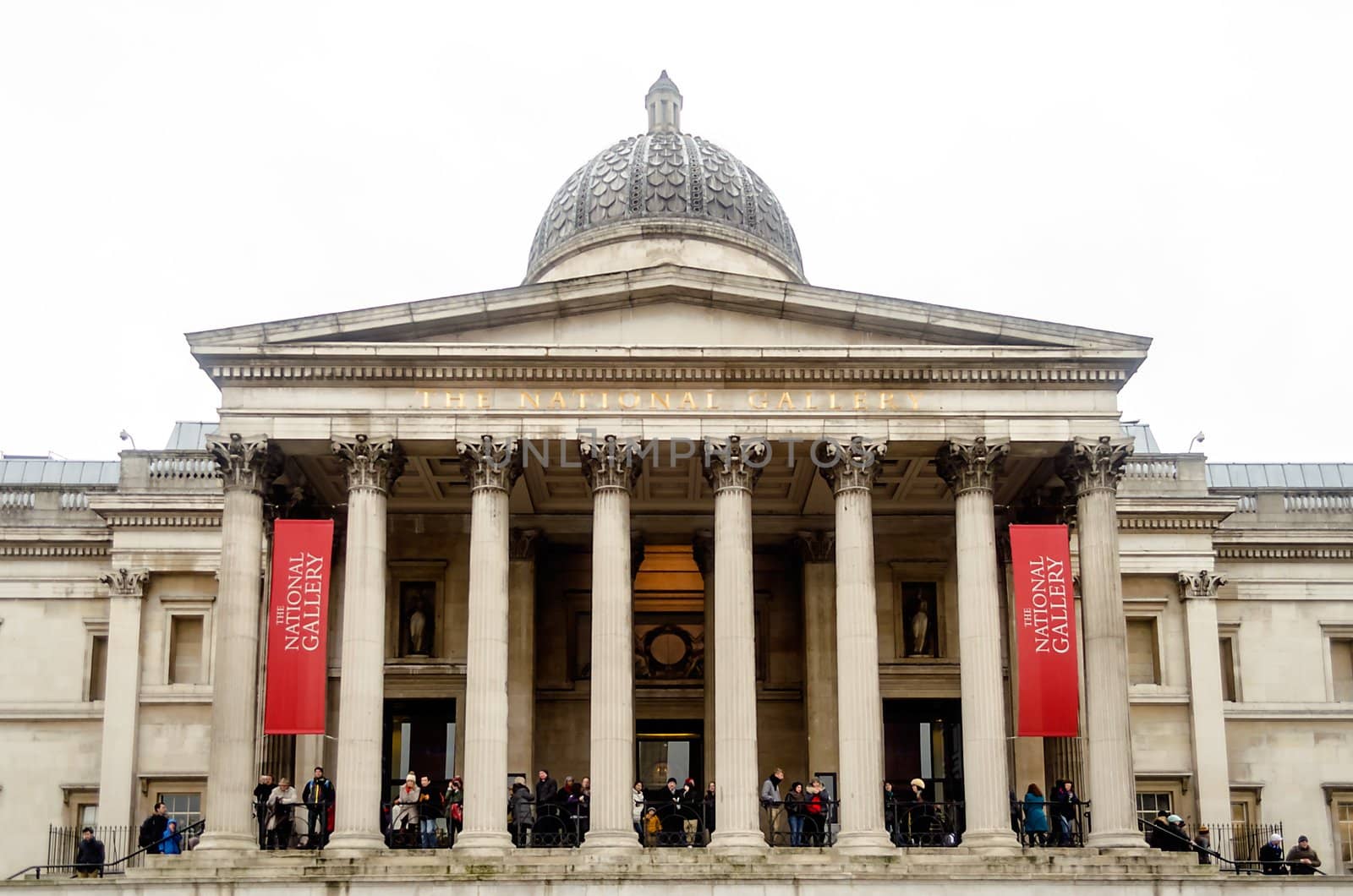 The National Gallery of London, UK by marcorubino