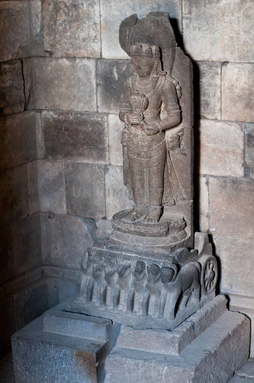 Bas-reliefs of Prambanan temple, Indonesia, Java, Yogyakarta