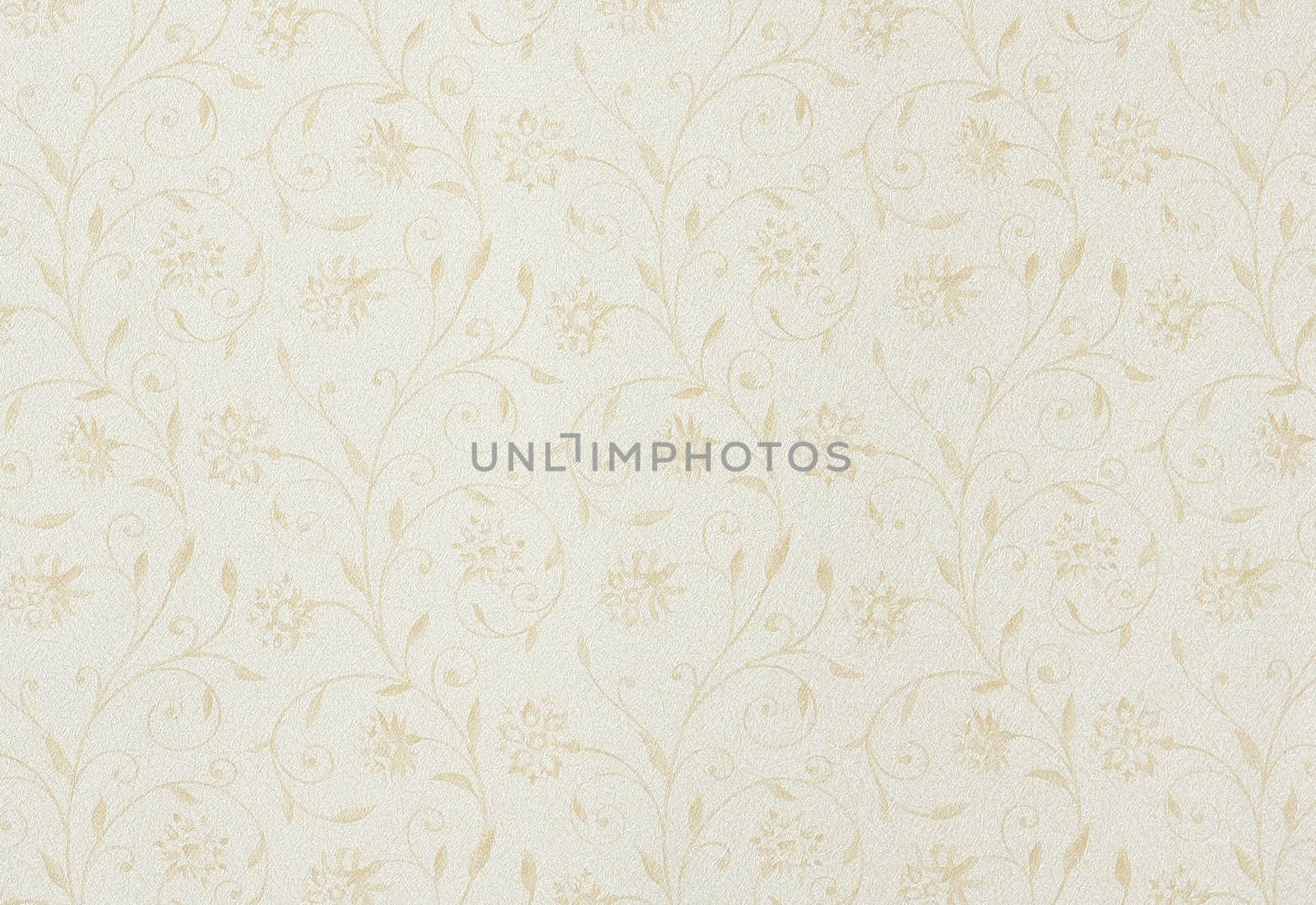 Abstract background with leafs and flowers