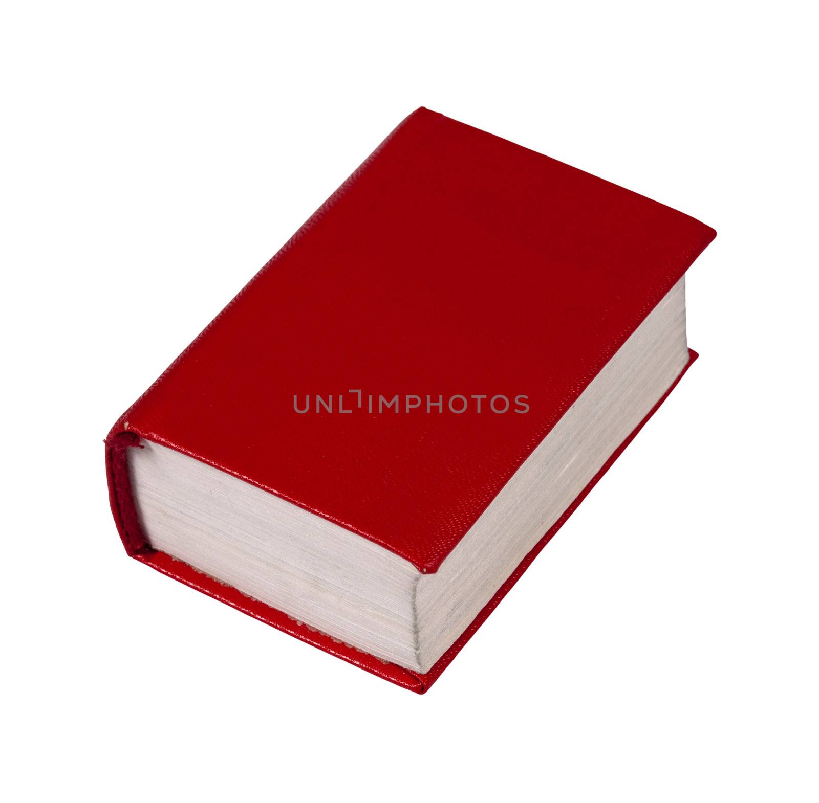 Pocket Dictionary isolated on white with clipping path