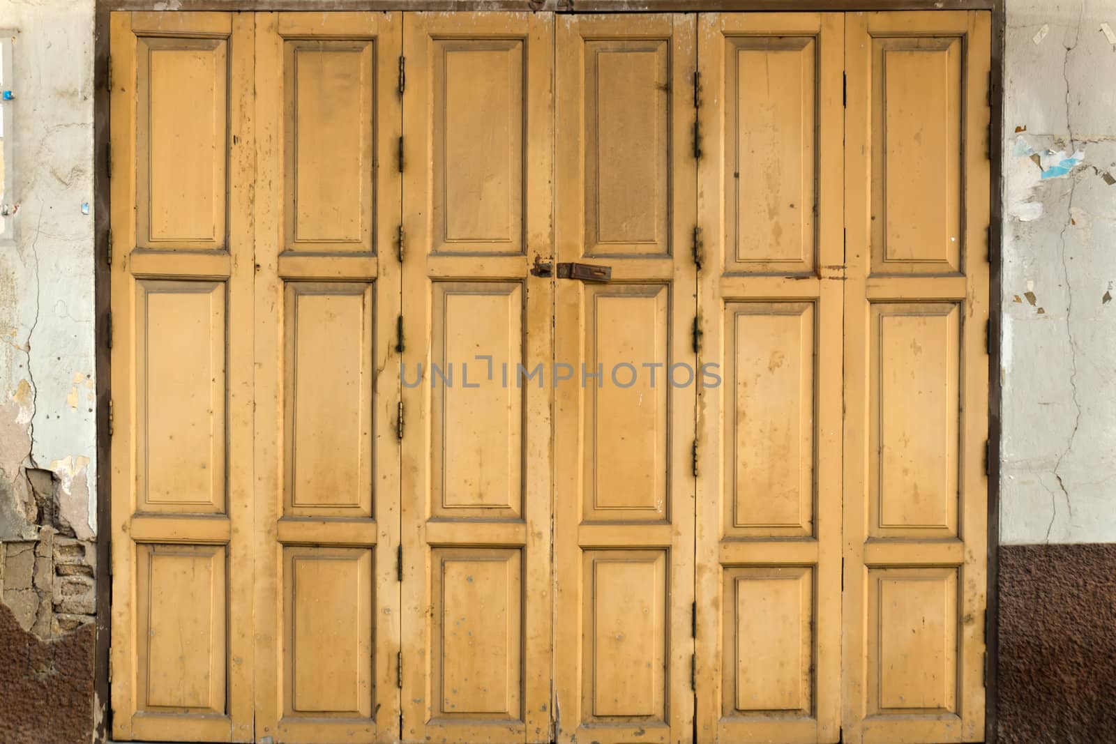 Antique Shield door by nuttakit