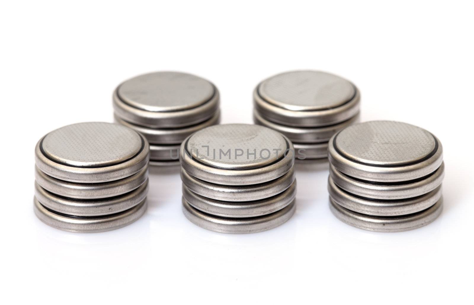 coin Lithium batteries by Discovod