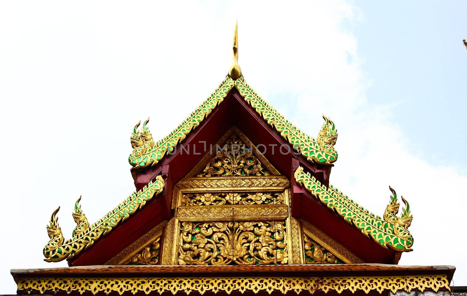 Wat phrathat doi suthep temple in chiangmai . by bajita111122