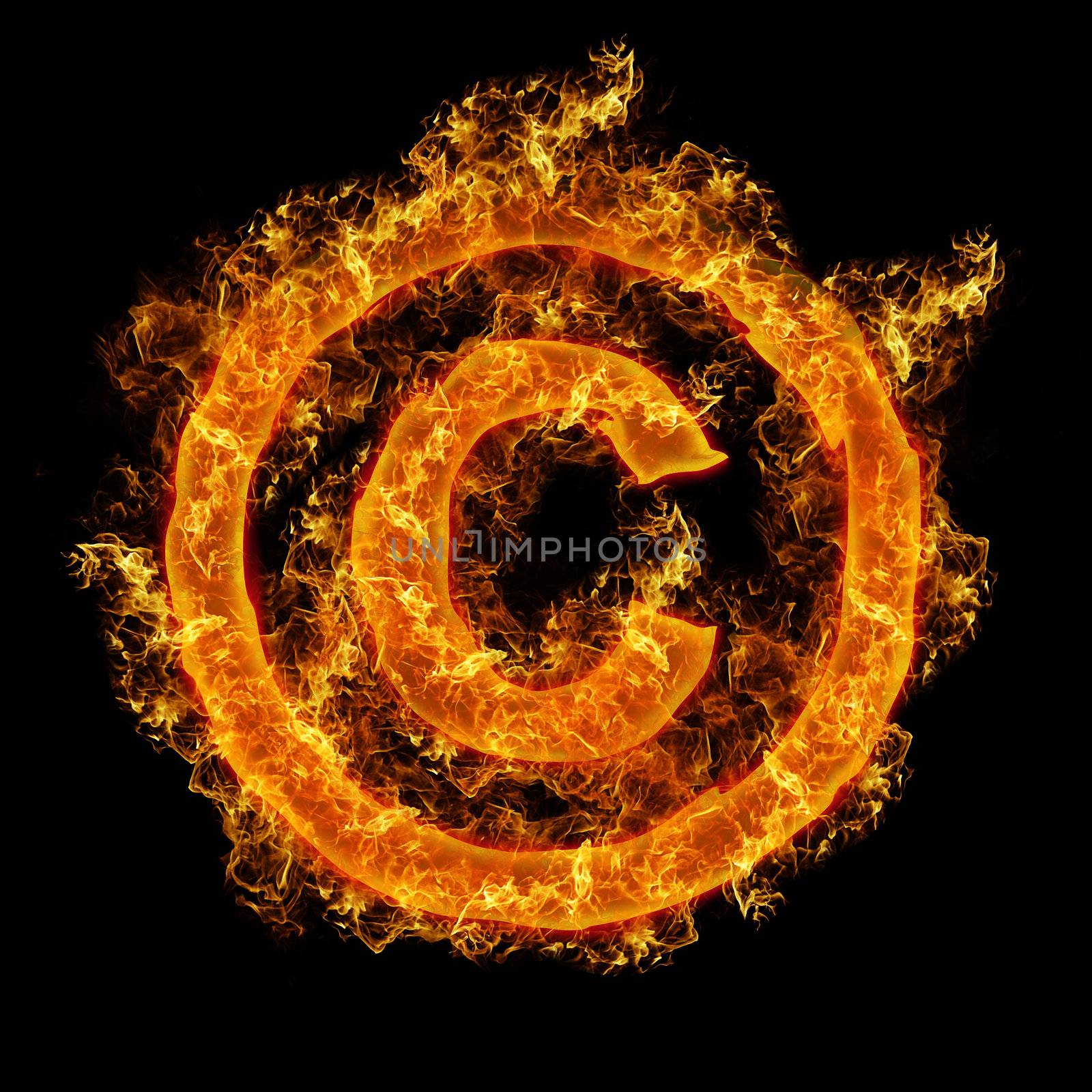 Fire sign Copyright by rusak