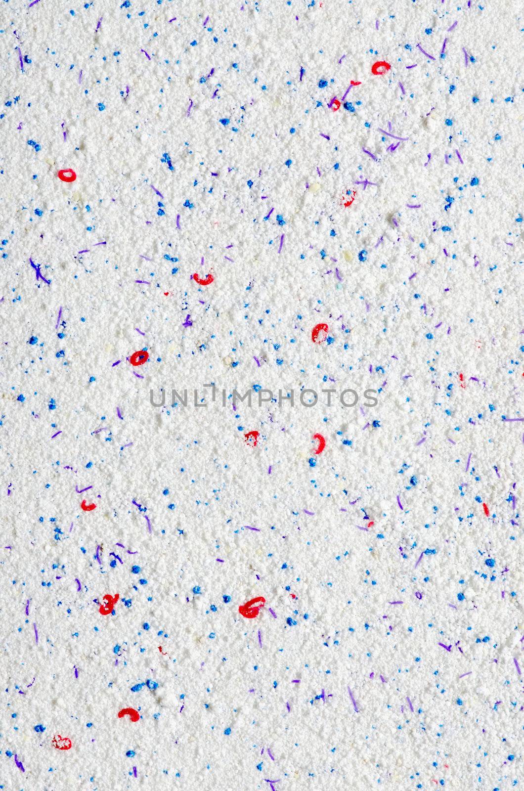 Washing powder texture with blue and red disseminations by DNKSTUDIO