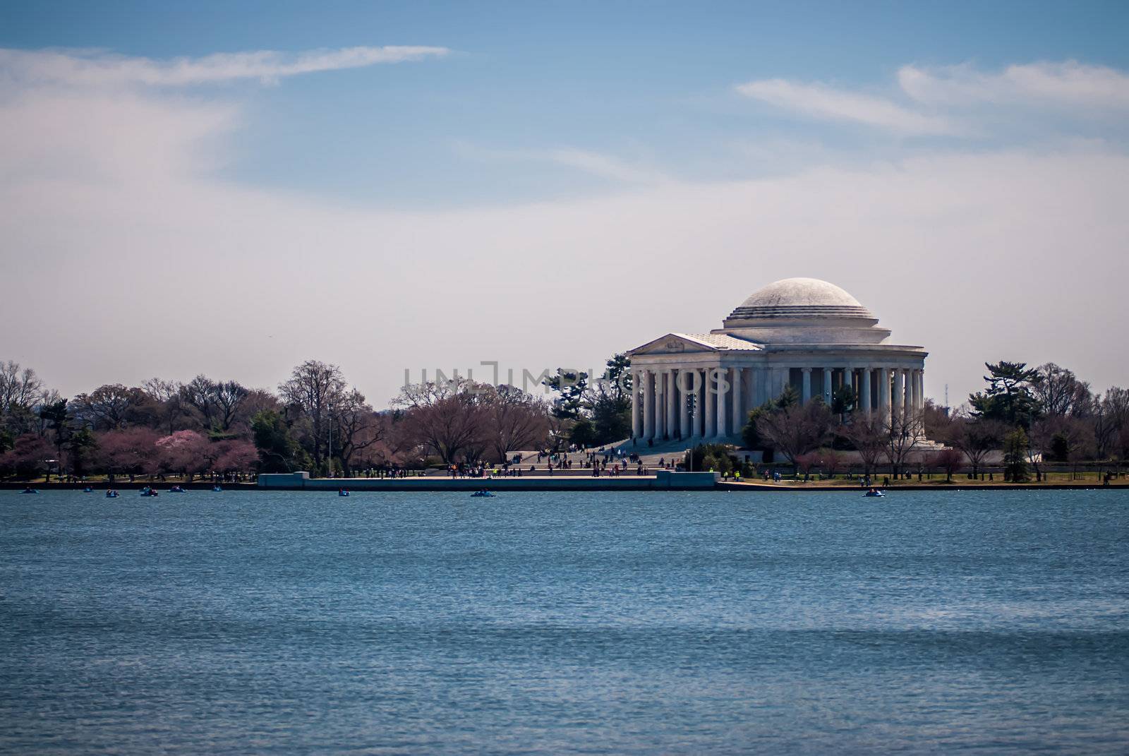 Thomas Jefferson Memorial, in Washington, DC, USA by digidreamgrafix