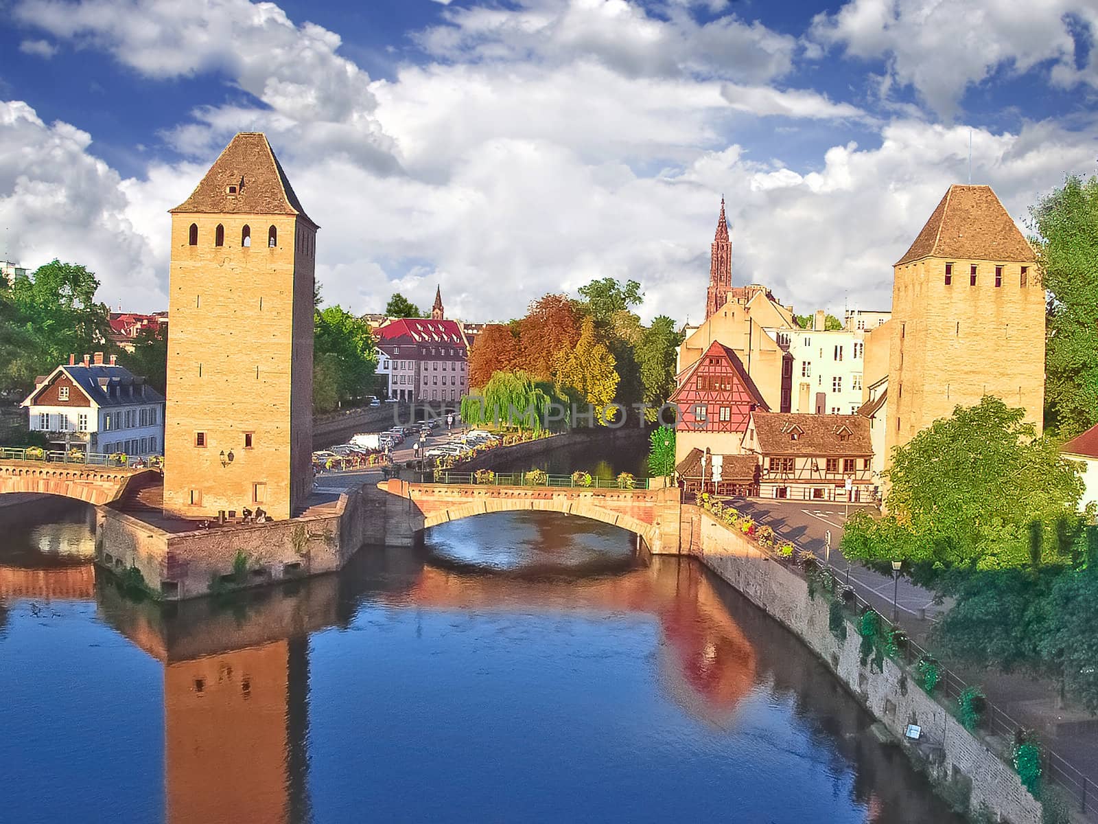 Old Strasbourg. France by NickNick