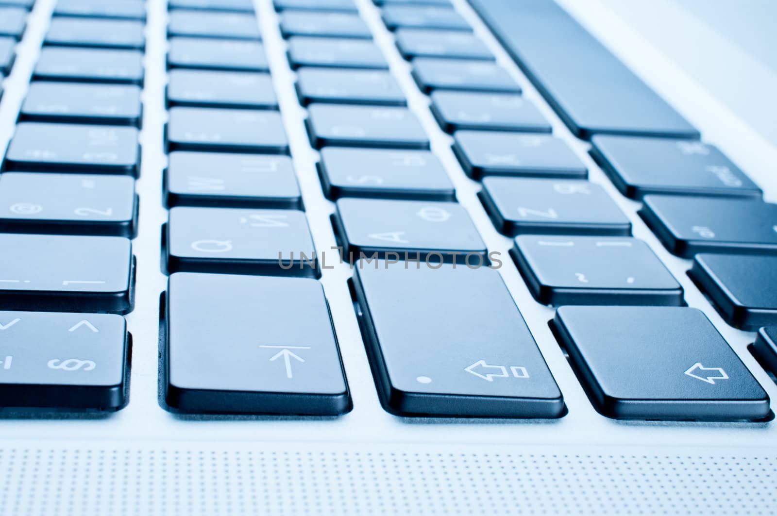 Arrow keys on your keyboard close up