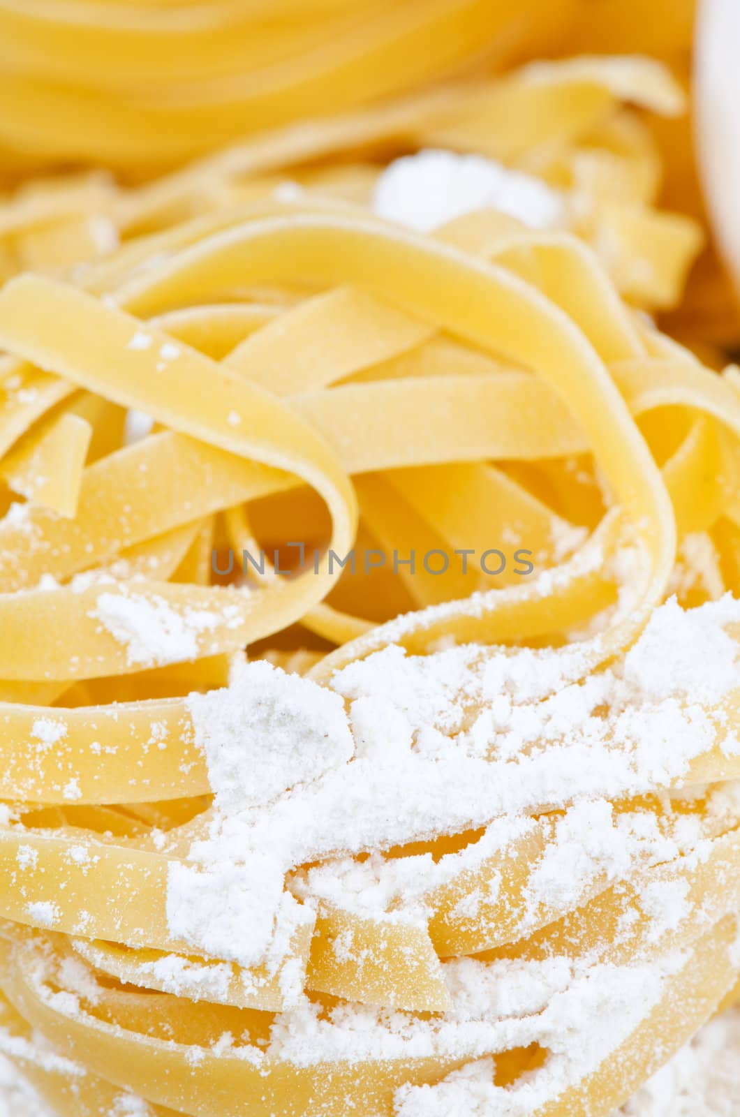 Italian pasta and flour  by Nanisimova