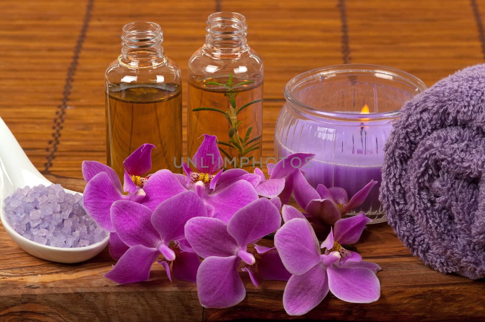 Spa treatment and aromatherapy