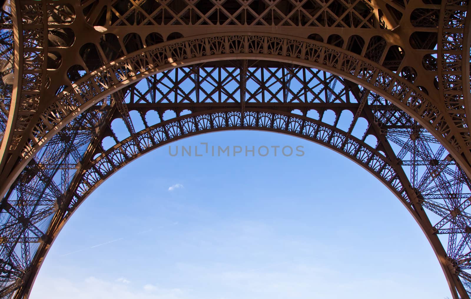 Eiffel Tower detail by Perseomedusa