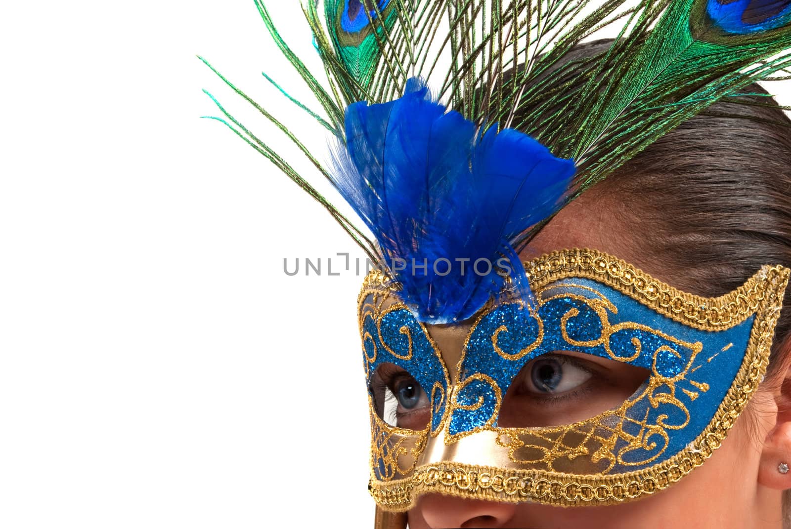 Italian hand painted mask