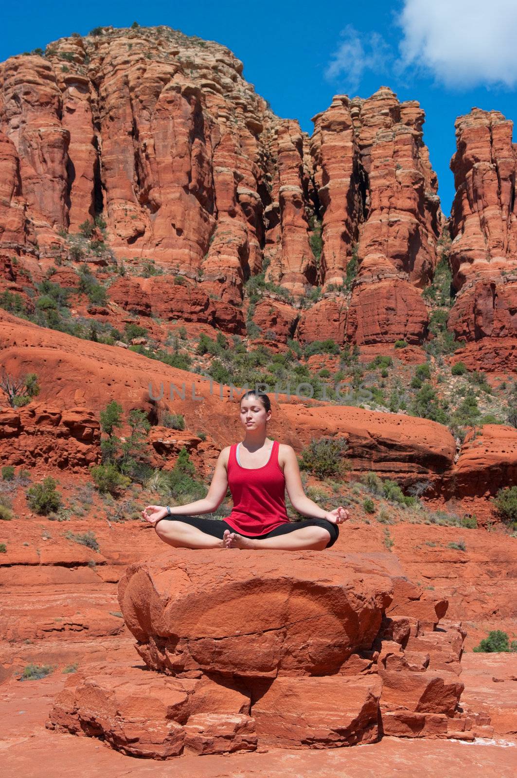 Meditation in Sedona Arizona