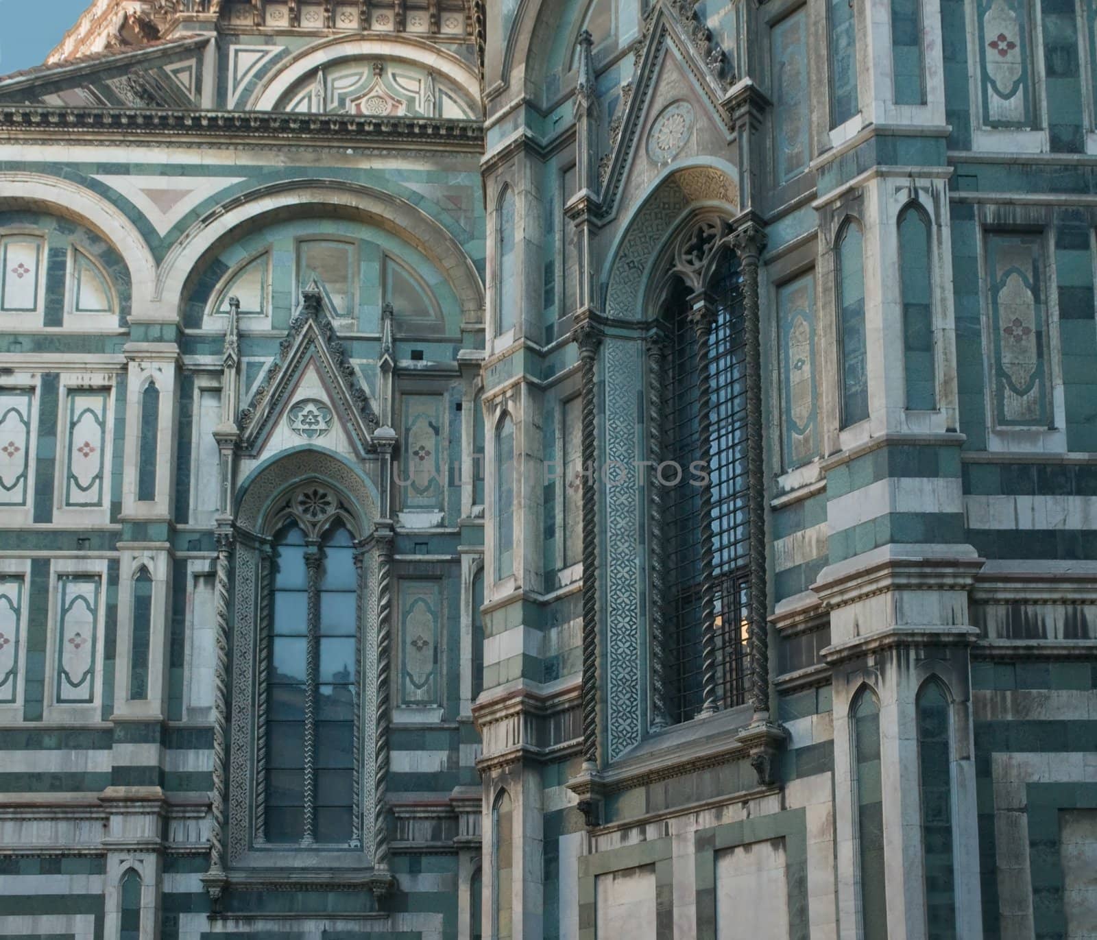 Decor of Duomo Cathedral in Florence