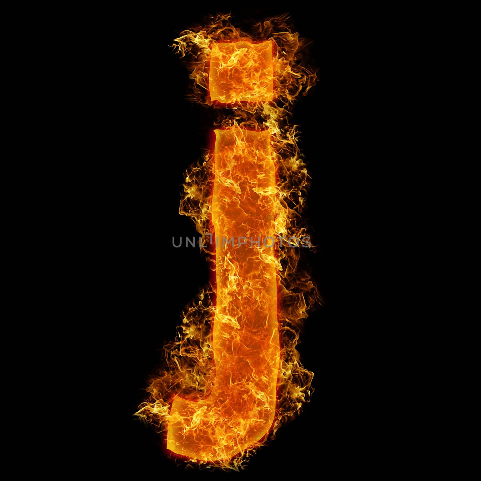 Fire small letter J by rusak