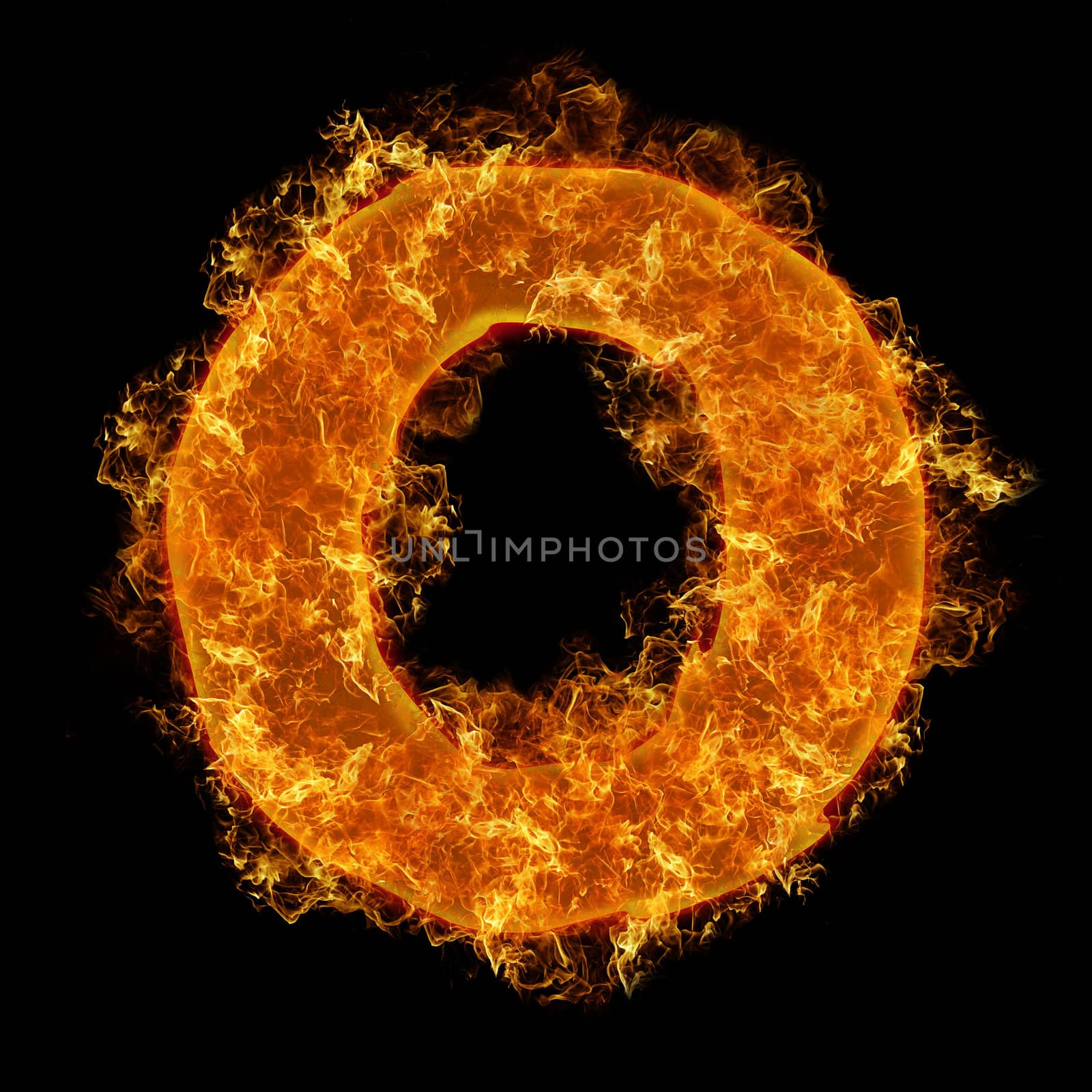 Fire small letter O by rusak