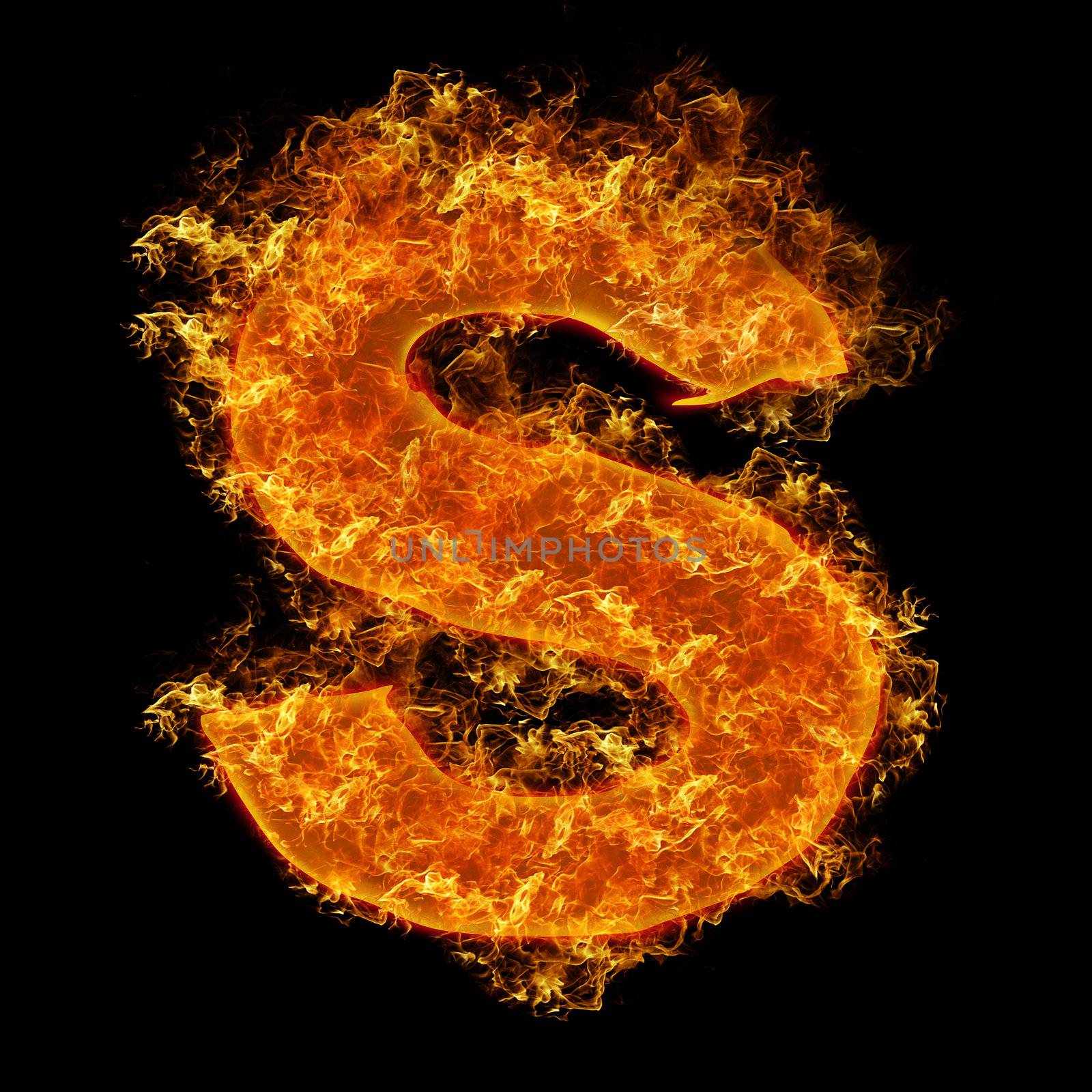 Fire small letter S by rusak