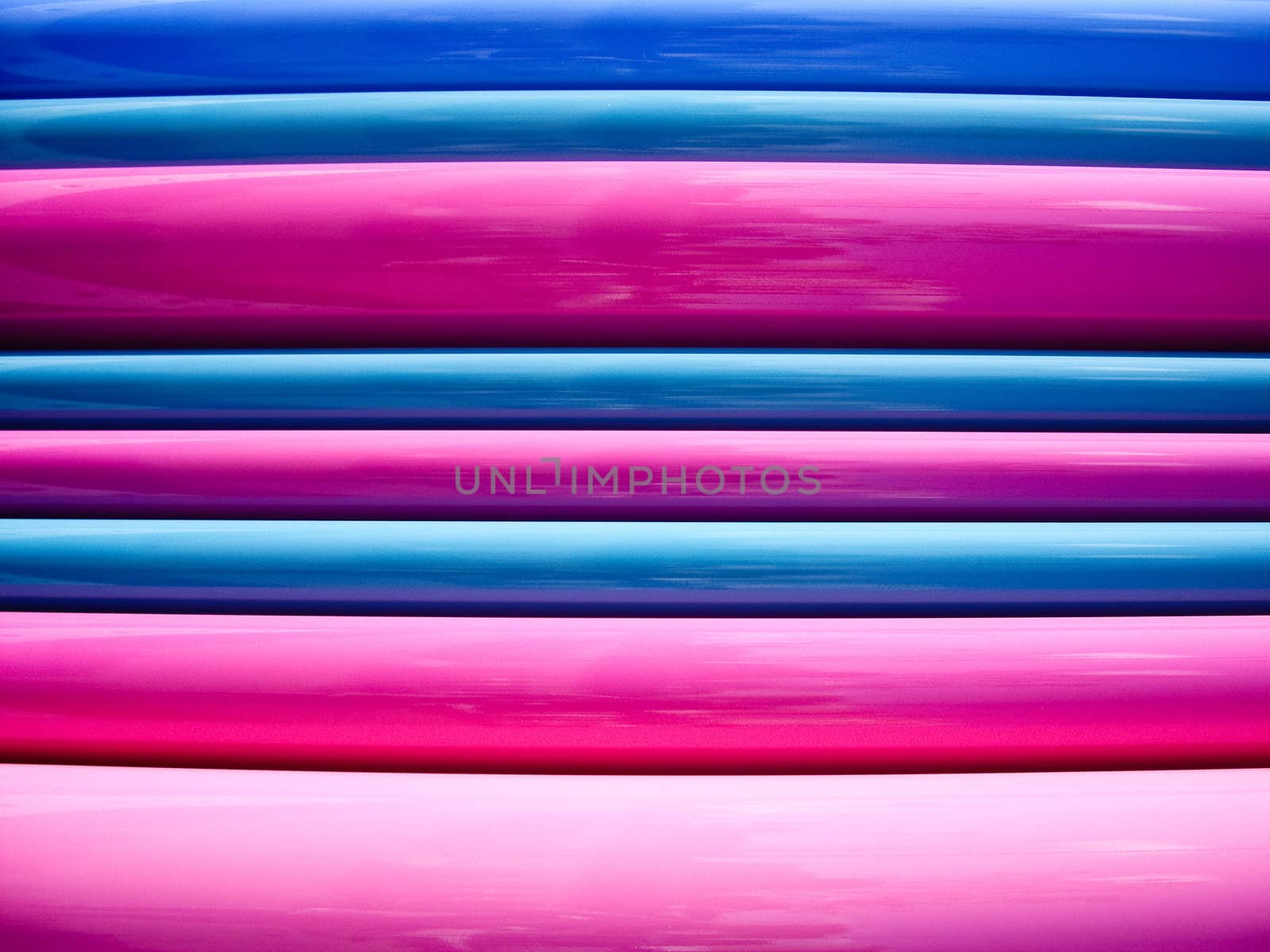 Lines of pink and blue colors